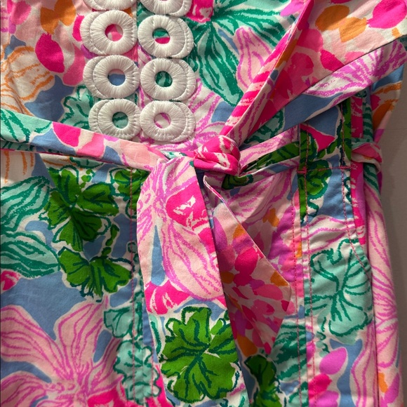 Lilly Pulitzer Pink and Blue Floral Dress - Picture 6 of 6